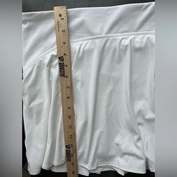 NWT Old Navy Active Powersoft High Rise Skort XXL White Performance Skirt - Picture 10 of 11